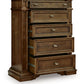 Frantanna - Five Drawer Chest - Brown