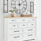 Ashbryn - White / Natural - Dresser