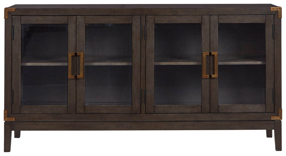 Burkhaus - Dark Brown - Dining Room Server - Forward Furniture