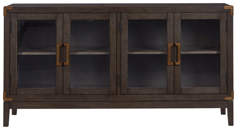 Burkhaus - Dark Brown - Dining Room Server - Forward Furniture
