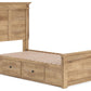Makidern - Panel Storage Bed
