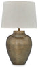 Madney - Metal Table Lamp - Antique Gold Finish