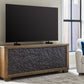 Rosswain - Warm Brown - Extra Large TV Stand