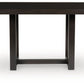 Neymorton - Dark Grayish Brown - 5 Pc. - Rectangular Dining Room Counter Table, 4 Barstools - Forward Furniture