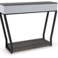 Sethlen - Gray / Black - Console Sofa Table