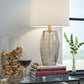 Taylow - Gray - Glass Table Lamp