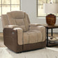 Mixed Motion - Power Recliner With Adjustable Headrest