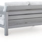 Hurley Park - Gray - Loveseat With Cushion