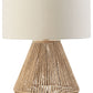 Clayman - Natural / Brown - Paper Table Lamp