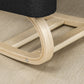Ergonomic Kneeling Chair, Wood Kneel Stool with Thick Pads, Desk Knee Chair, Improve Posture, Black