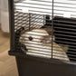 3-tier Hamster Cage, Guinea Pig Cage, Pet Chinchillas Play House Indoor with Accessories Food Dish Water Bottle, Ramps, 31.5"x19"x 23", Black