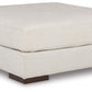 Lyndeboro - Natural - Oversized Accent Ottoman