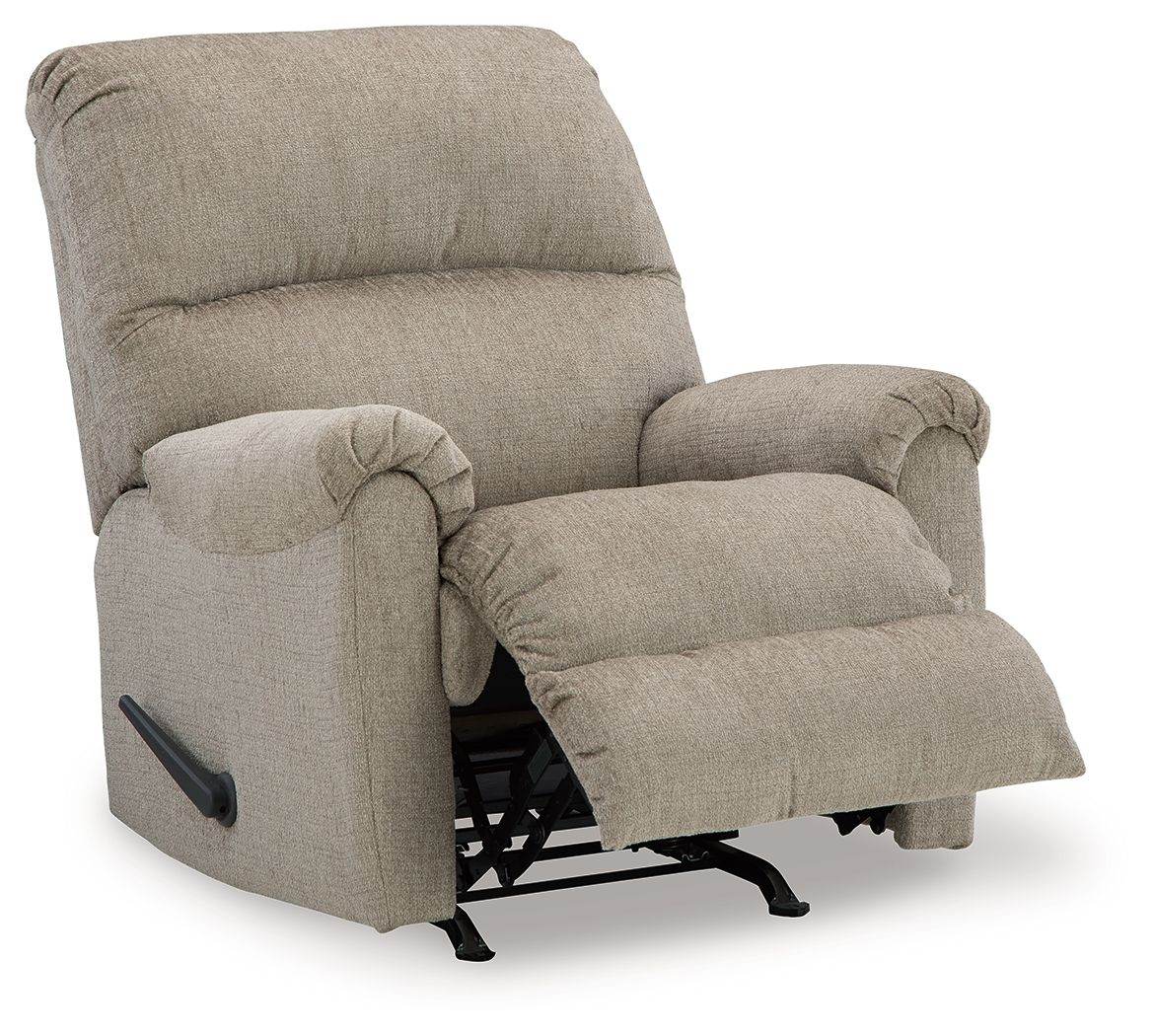 Stonemeade - Taupe - Rocker Recliner - Fabric - Forward Furniture
