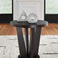 Chasinfield - Dark Brown - Round End Table