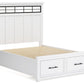 Ashbryn - Panel Storage Bed