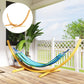 11' Wooden Hammock Stand Universal Garden Picnic Camp Accessories, Curved Arc Design Stand, 264lbs Capacity