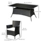 Garden Dining Set with Cushions