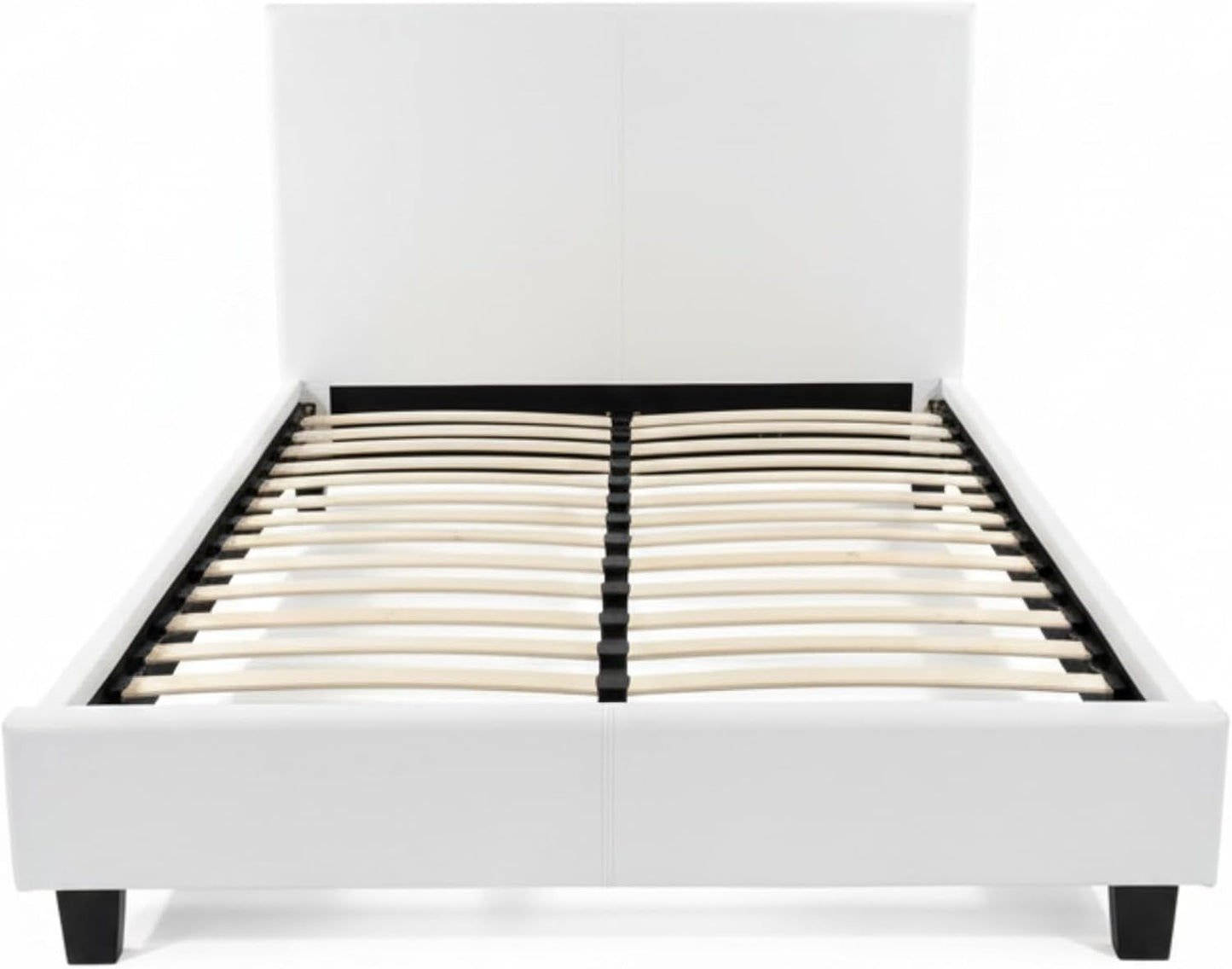 Amaryn Upholstered Platform Bed Frame with Smooth Headboard
