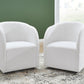 Rowanbeck - Dining Upholstered Arm Chair (Set of 2) - Ivory
