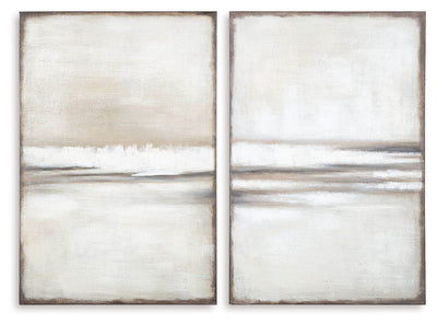 Brockdunn - Tan / Brown - Wall Art Set (Set of 2) - Forward Furniture