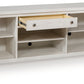 Robbinsdale - Extra Large TV Stand - Antique White