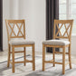 Havonplane - Brown - Upholstered Barstool (Set of 2)