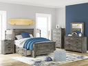 7 Pc. Bed, Dresser, Mirror, Chest