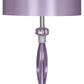 Nyssa - Purple - Metal Table Lamp