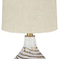 Aleela - White / Gold Finish - Metal Table Lamp