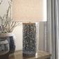 Dayo - Gray / Gold Finish - Metal Table Lamp