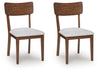 Tameride - Dining Upholstered Side Chair (Set of 2) - Brown