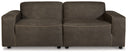 2 Pc. Sectional Loveseat