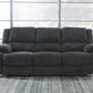 Draycoll - Reclining Sofa - Fabric - Slate
