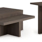 Zendex - Brown - Occasional Table Set (Set of 2)