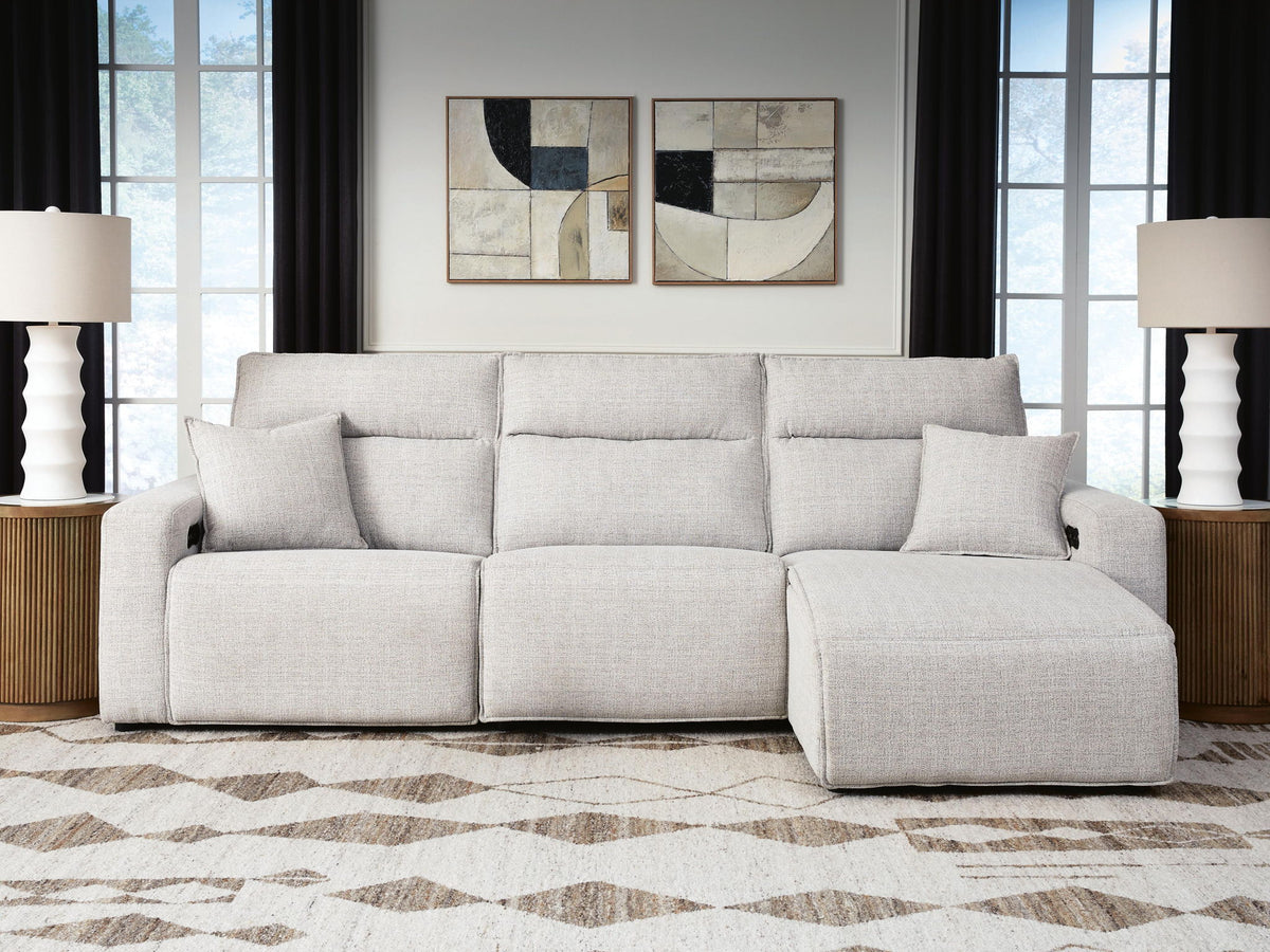Modmax II - Reclining Sectional - Stone