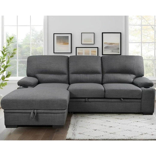 Porter Sleeper Sectional with Cup Holders