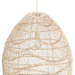 Coenbell - Beige - Rattan Pendant Light