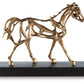 Grainville - Antique Gold Finish - Sculpture