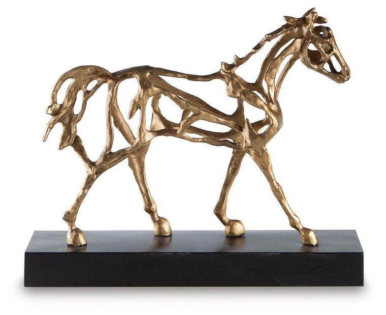 Grainville - Antique Gold Finish - Sculpture - Forward Furniture