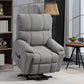 Microfiber Power Lift Recliner with Remote - Grey