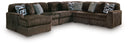 6 Pc. Left Arm Facing Corner Chaise Sectional