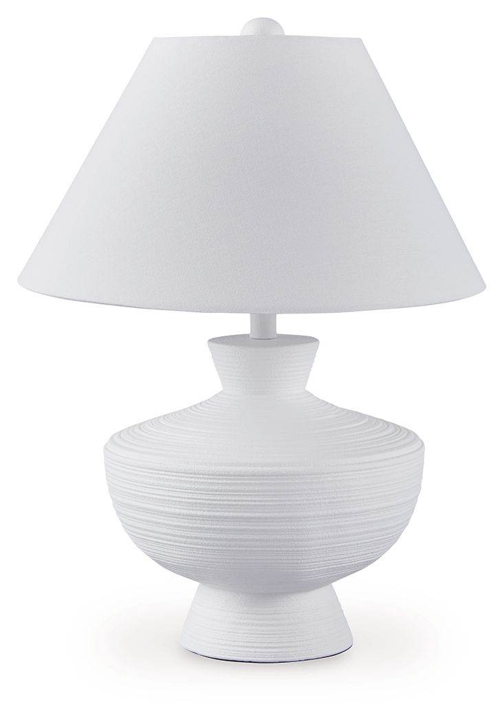 Harelwood - Poly Table Lamp - White