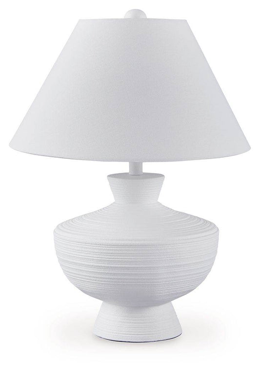 Harelwood - White - Poly Table Lamp - Forward Furniture