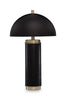 Lemland - Metal Table Lamp - Black / Gold Finish