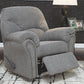 Allmaxx - Pewter - Rocker Recliner