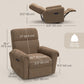 Swivel Power Recliner Chair with USB and Rocking