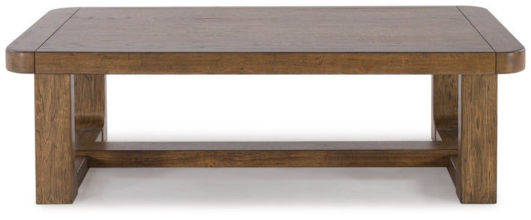 Cabalynn - Light Brown - Rectangular Cocktail Table - Forward Furniture