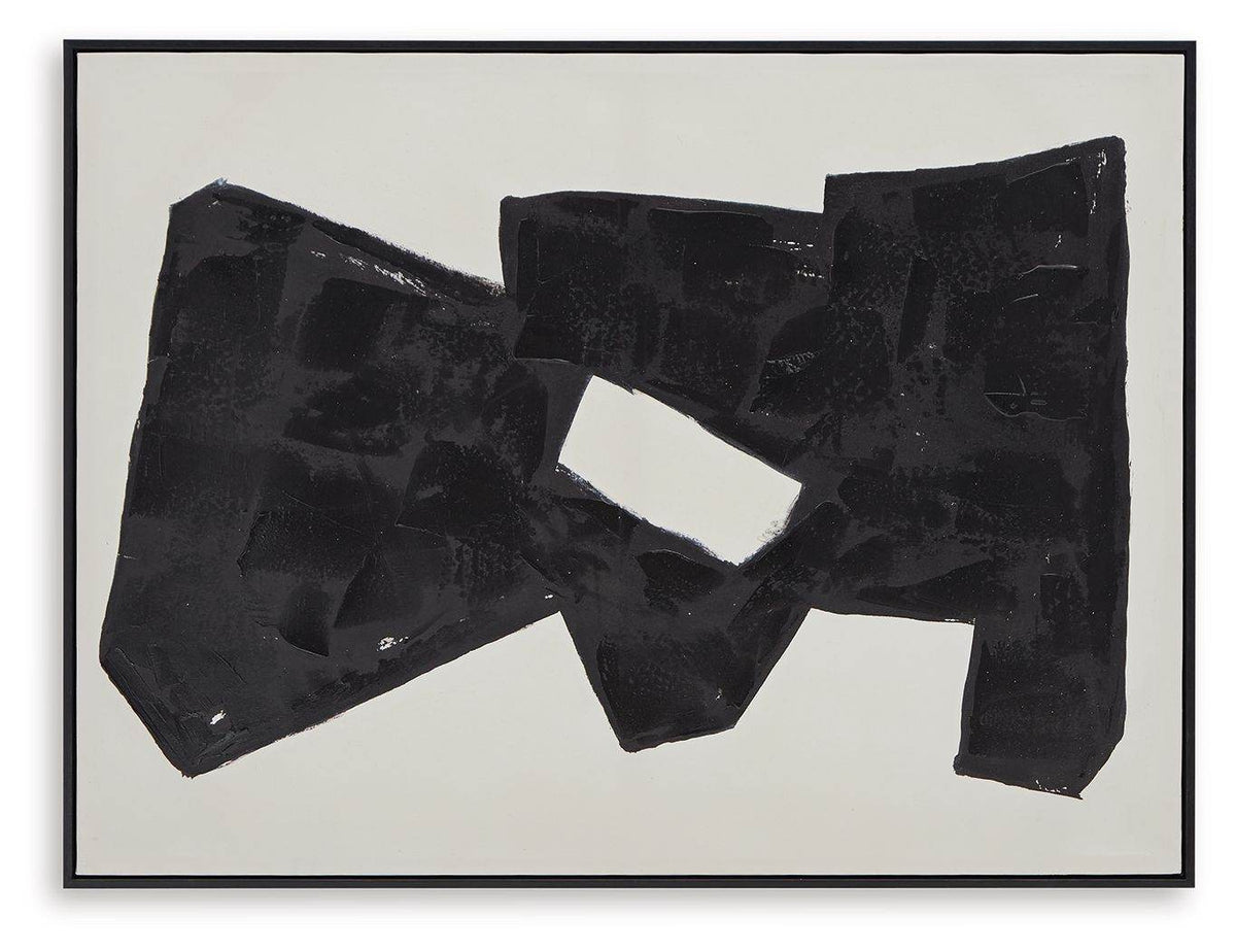 Garviery - Black / Cream - Wall Art - Forward Furniture