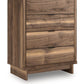 Chirason - Brown - Four Drawer Chest