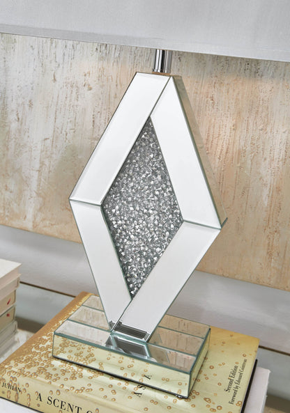 Prunella - Silver Finish - Mirror Table Lamp - Forward Furniture